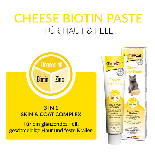 GimCat Cheese Biotin Paste