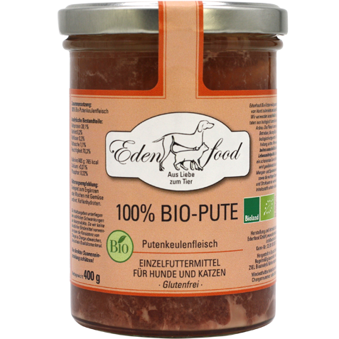 Edenfood 100% Bio pur im Glas 370g
