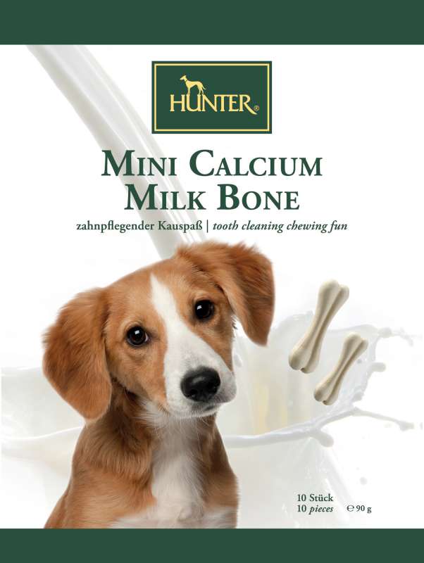 Hunter Hundesnack Mini Calcium Milk Bone - 90g