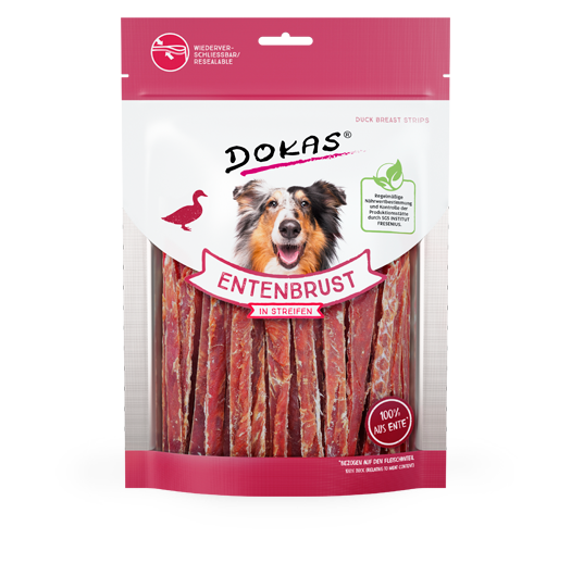Dokas Dog Snack Entenbrust in Scheiben