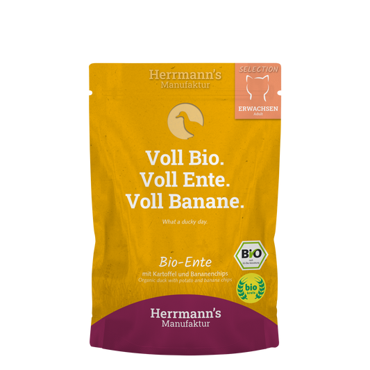 Herrmann's Katzen-Menü - 100g Pouchbeutel