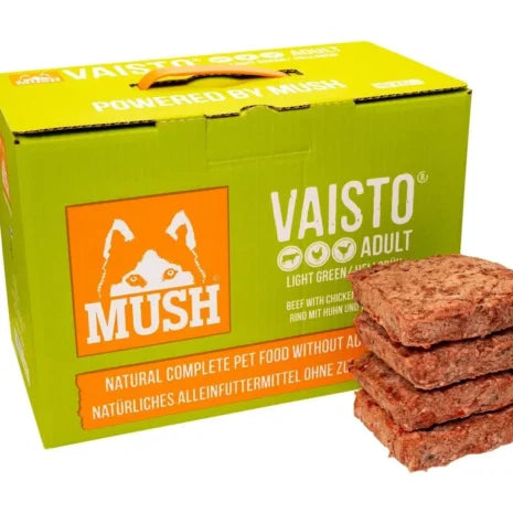 MUSH B.A.R.F Vaisto® ADULT Rind-Pute-Huhn (hellgrün/Starter)