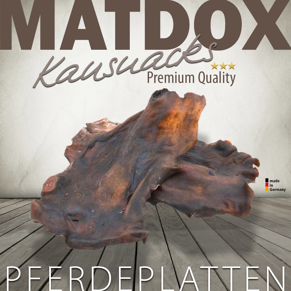 Matdox Premium Pferdekopfhautplatten hart 500g