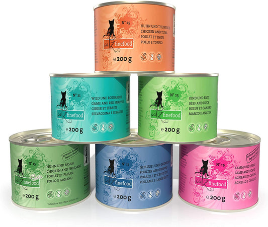 catz finefood classic Multipack Dosen 6x200g