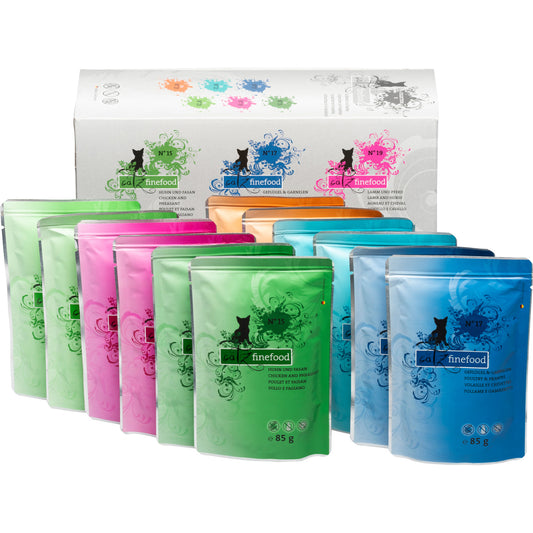catz finefood classic Multipack Pouches 12x85g