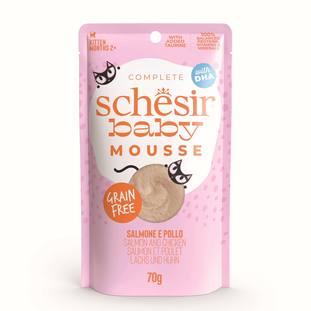 Schesir Cat Baby Mousse 70g