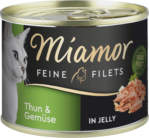 Miamor Feine Filets in Jelly Ringpull-Dose 185g