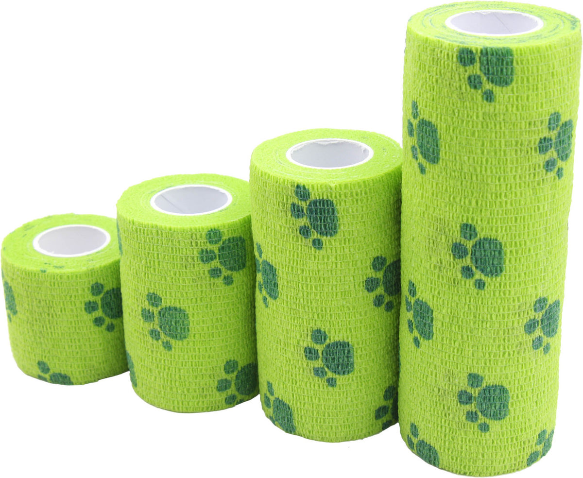 Tierbude Bandage Gr. M (7,5cm x 4,5m) Green Paw