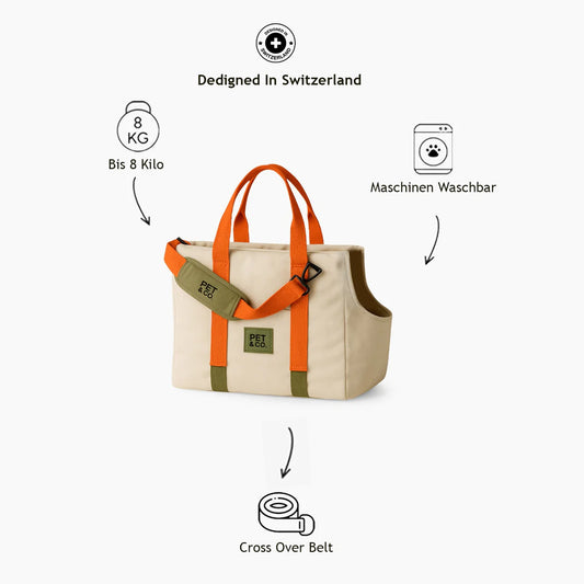 Pet & Co. Canvas Dog Bag Bruno