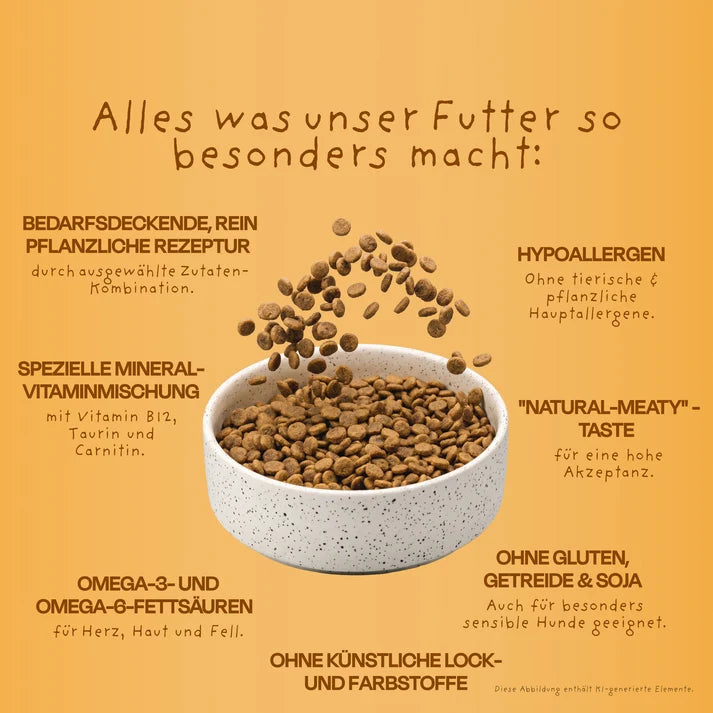 Vegdog Trockenfutter Farmer's Crunch