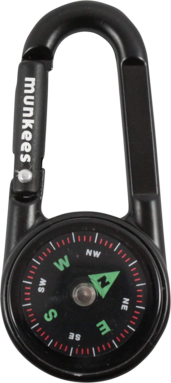 munkees Karabiner mit Thermometer
