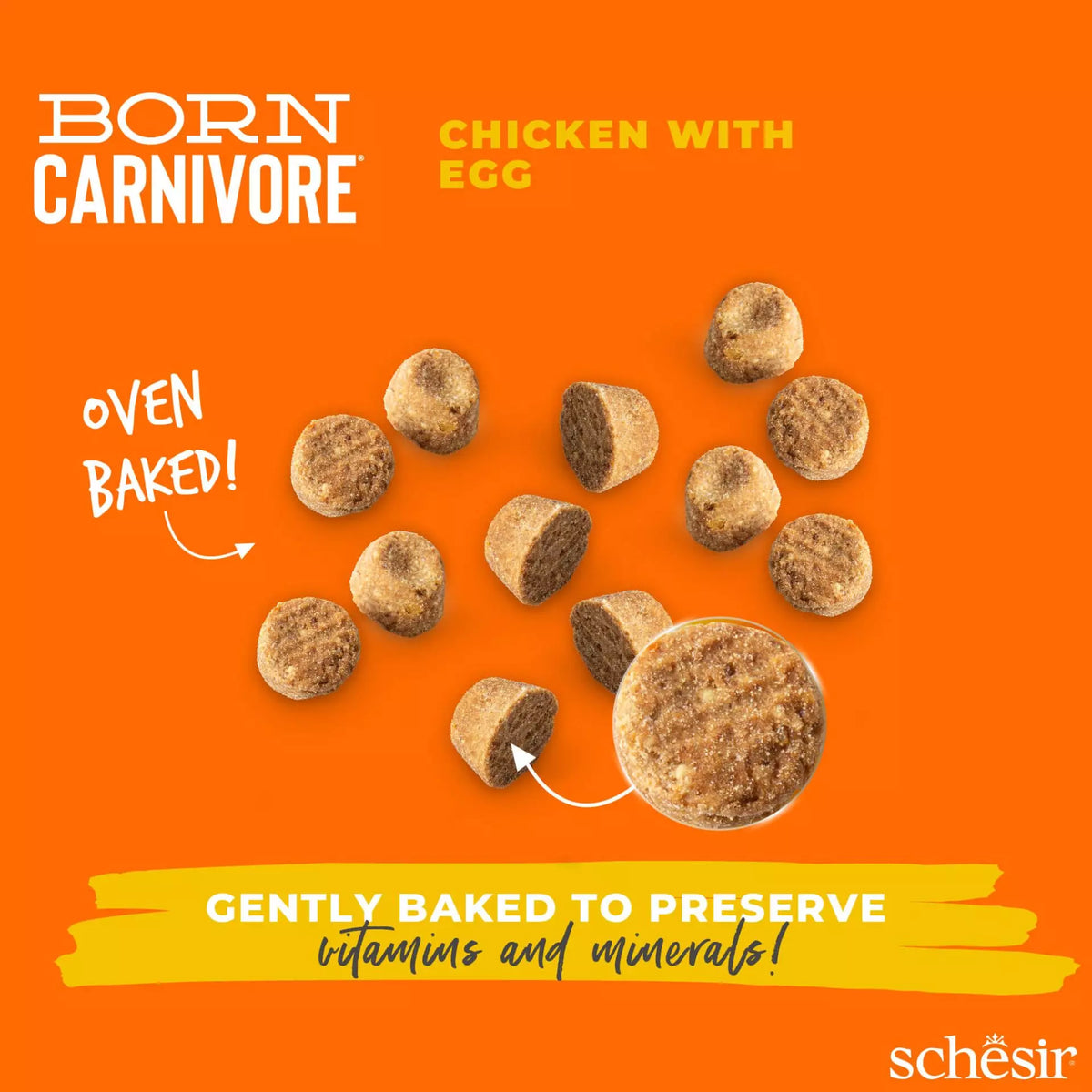 Schesir Cat Born Carnivore 255g