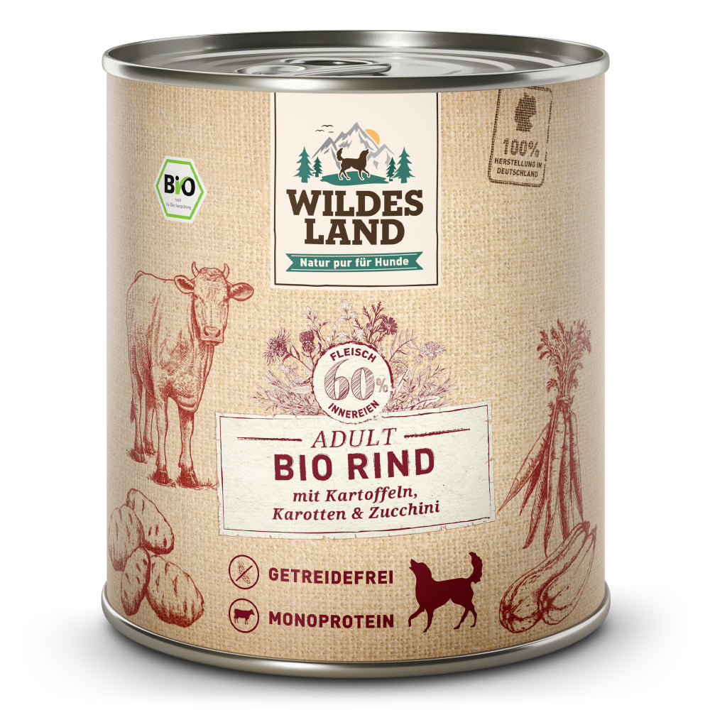 Wildes Land BIO Menü