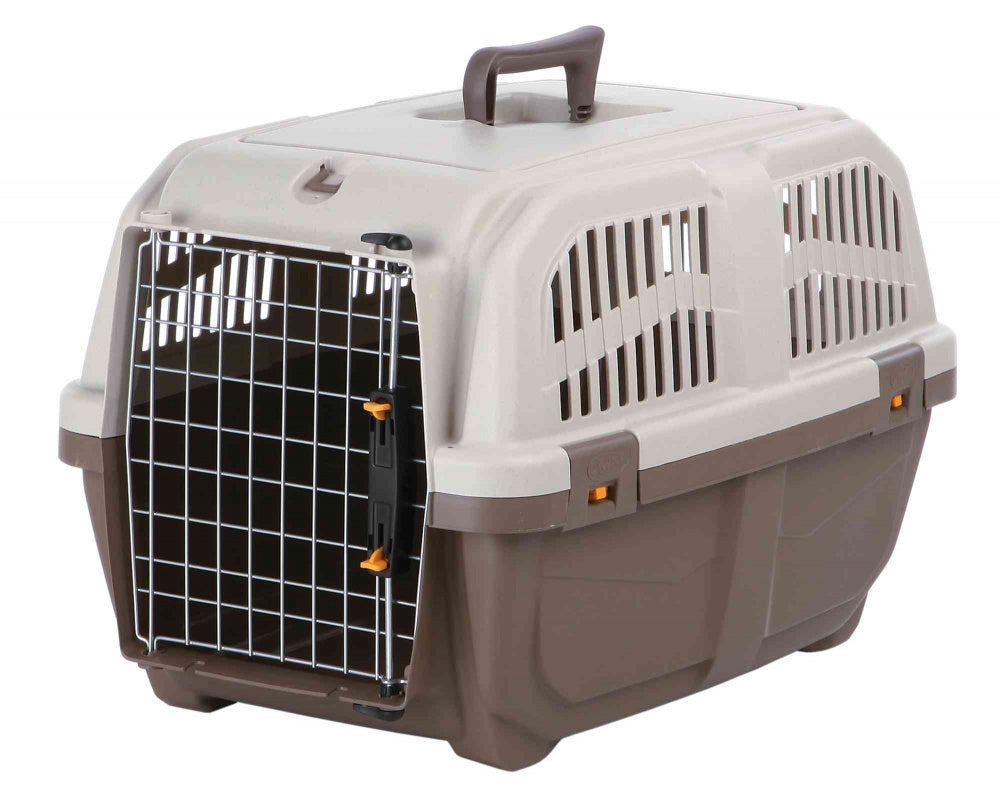 Trixie Transportbox Skudo, taupe/sand