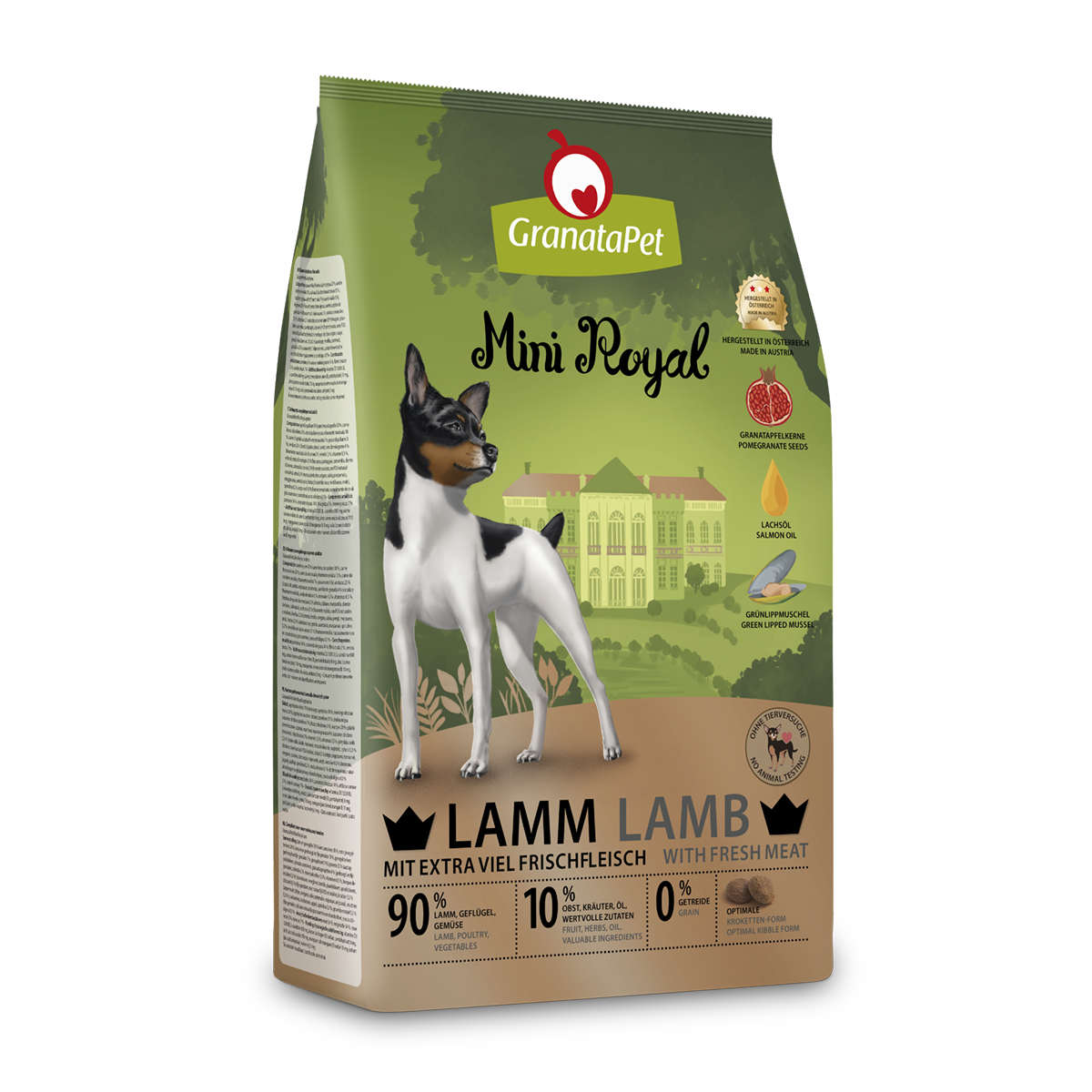 GranataPet Tockenfutter Mini Royal 1kg