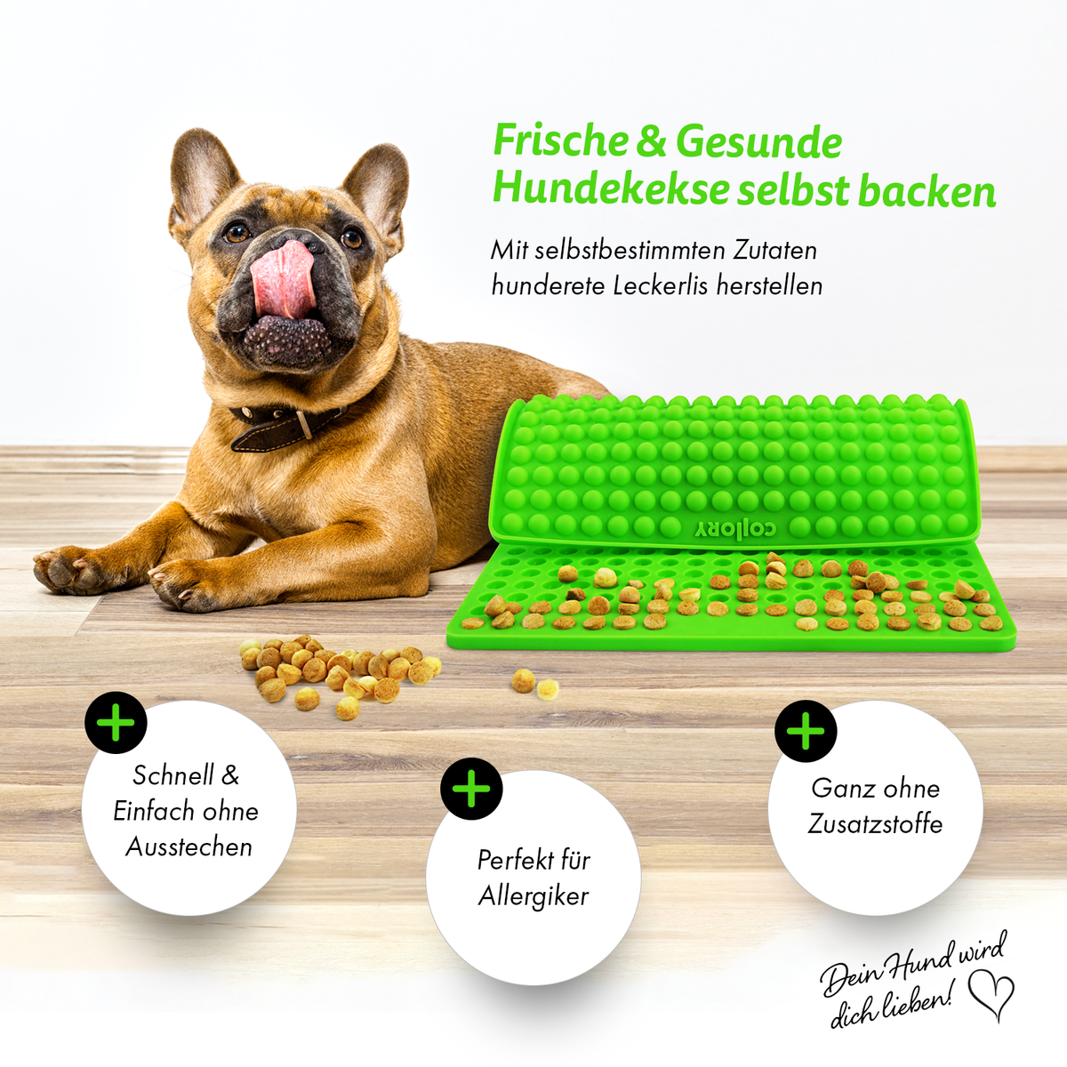 Collory Backmatte - 1,5cm Halbkugeln