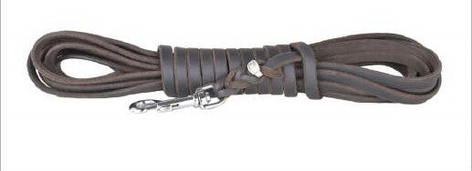 Junior Suchleine aus Fettleder mit Handschlaufe 7,5m/15mm