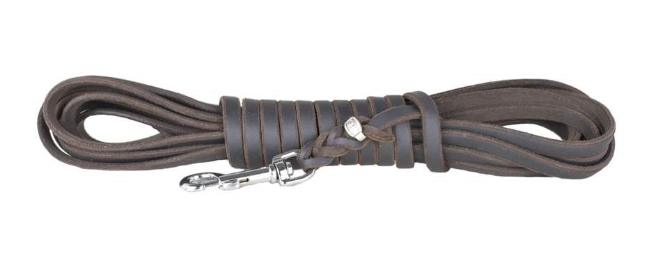 Junior Suchleine aus Fettleder mit Handschlaufe 7,5m/15mm