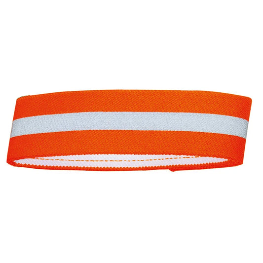 Hunter Warnband mit Klettverschluss orange reflektierend