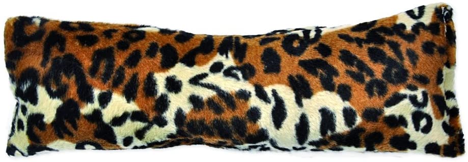 Aumüller Spielrolle Katzenspielkissen Plüsch Afrika; gefüllt mit frischer Baldrianwurzel und Dinkelspelz; Animal Prints 25x8x8cm