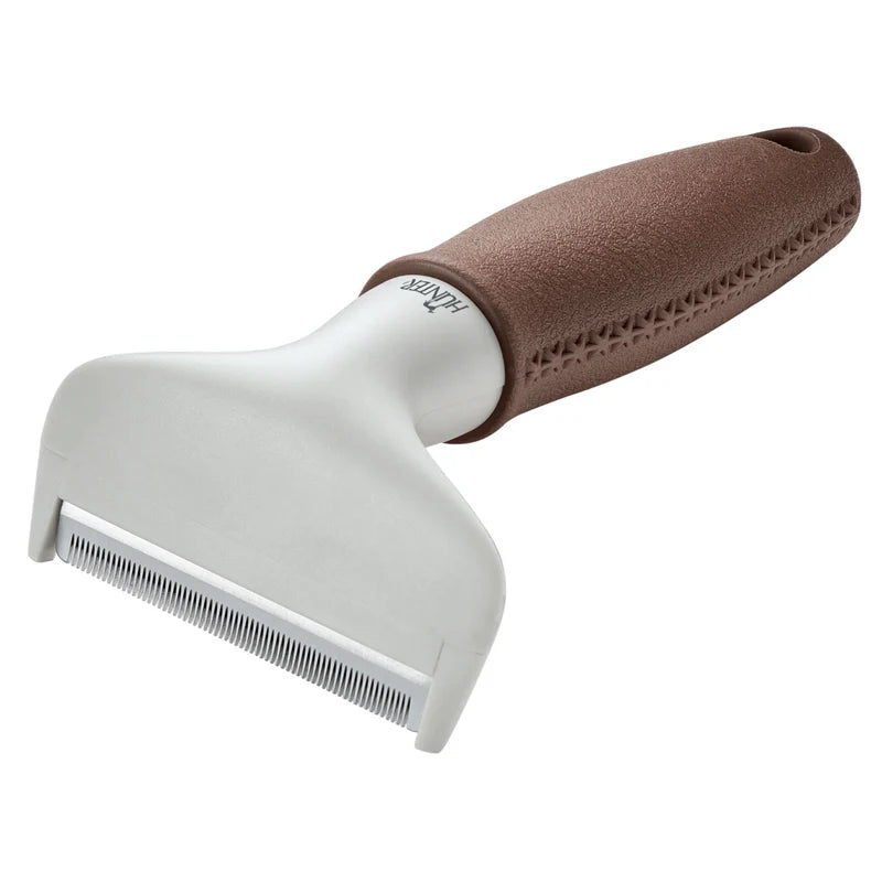 Hunter Trimmstriegel mit Edelstahlklinge Spa