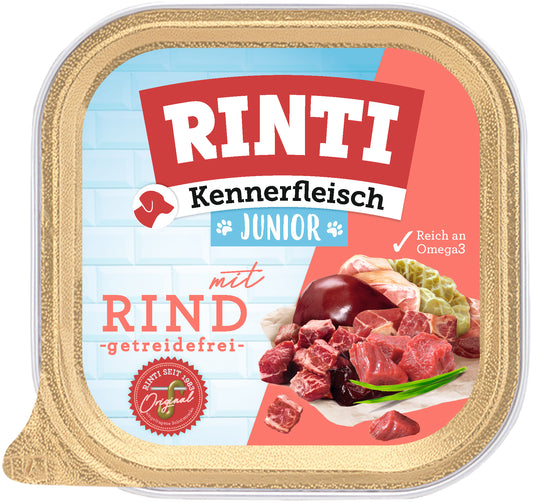 Rinti Kennerfleisch Alu-Schale JUNIOR 300g