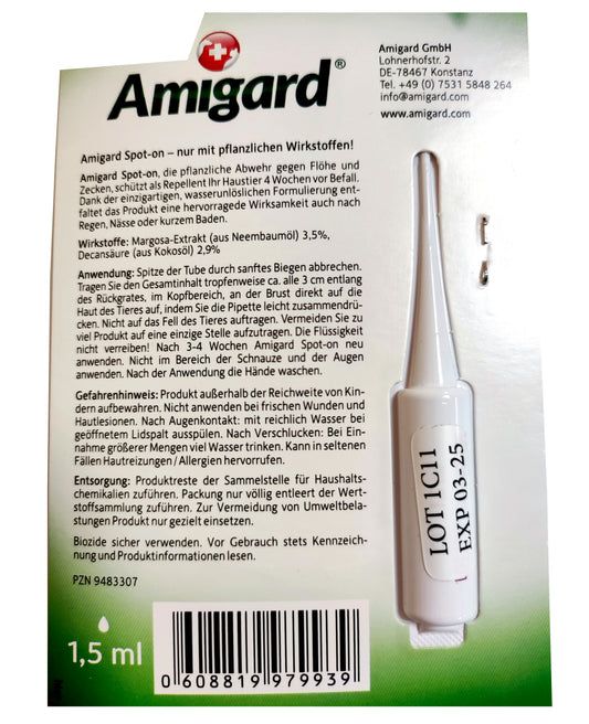 Amigard Spot-on Katze