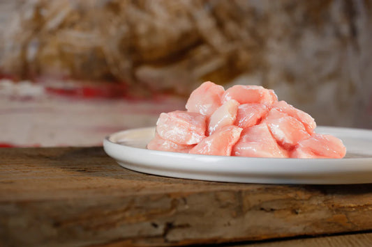 Barfgold Kaninchenfleisch gefroren in Stücken 1000g