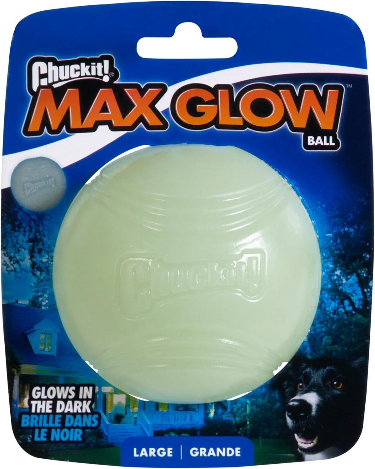 Chuckit Max Glow Ball 1er Pack