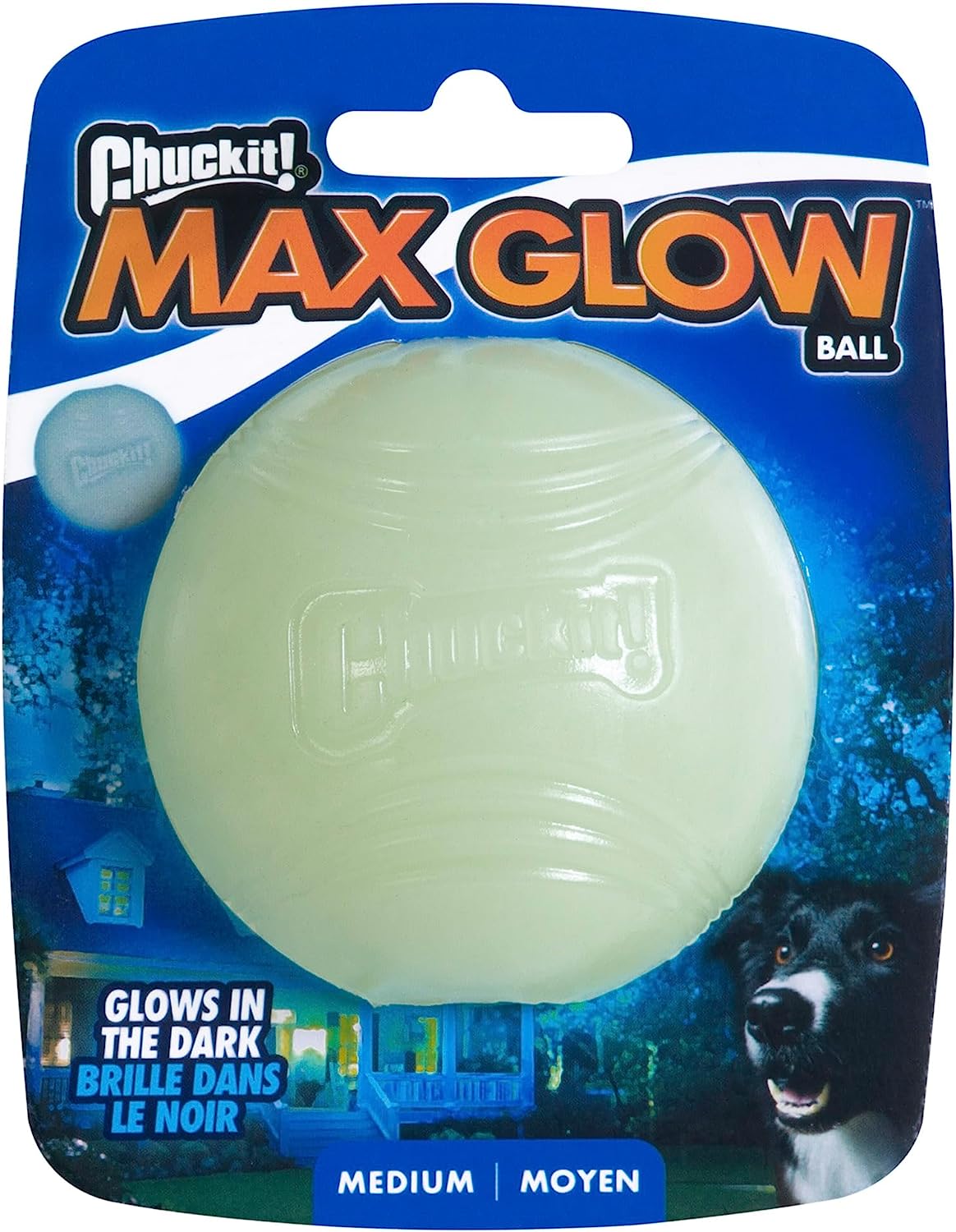 Chuckit Max Glow Ball 1er Pack