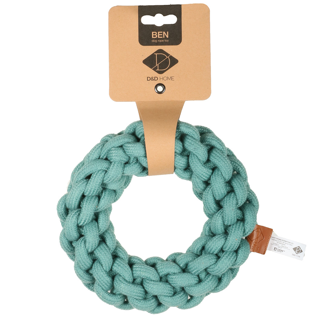 D&D Ben geflochtener Ring blau