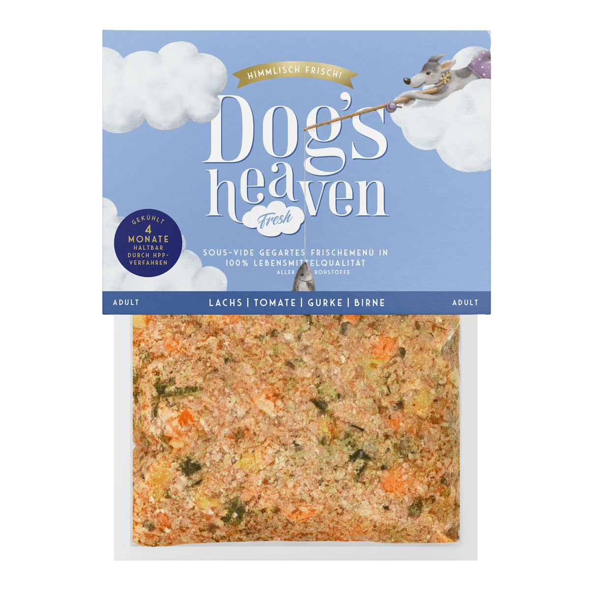 Dog's Heaven Frische-Menü Lachs