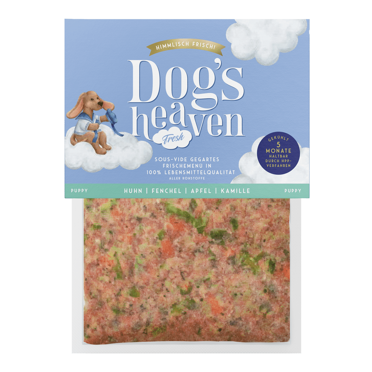 Dog's Heaven Frische-Menü Puppy