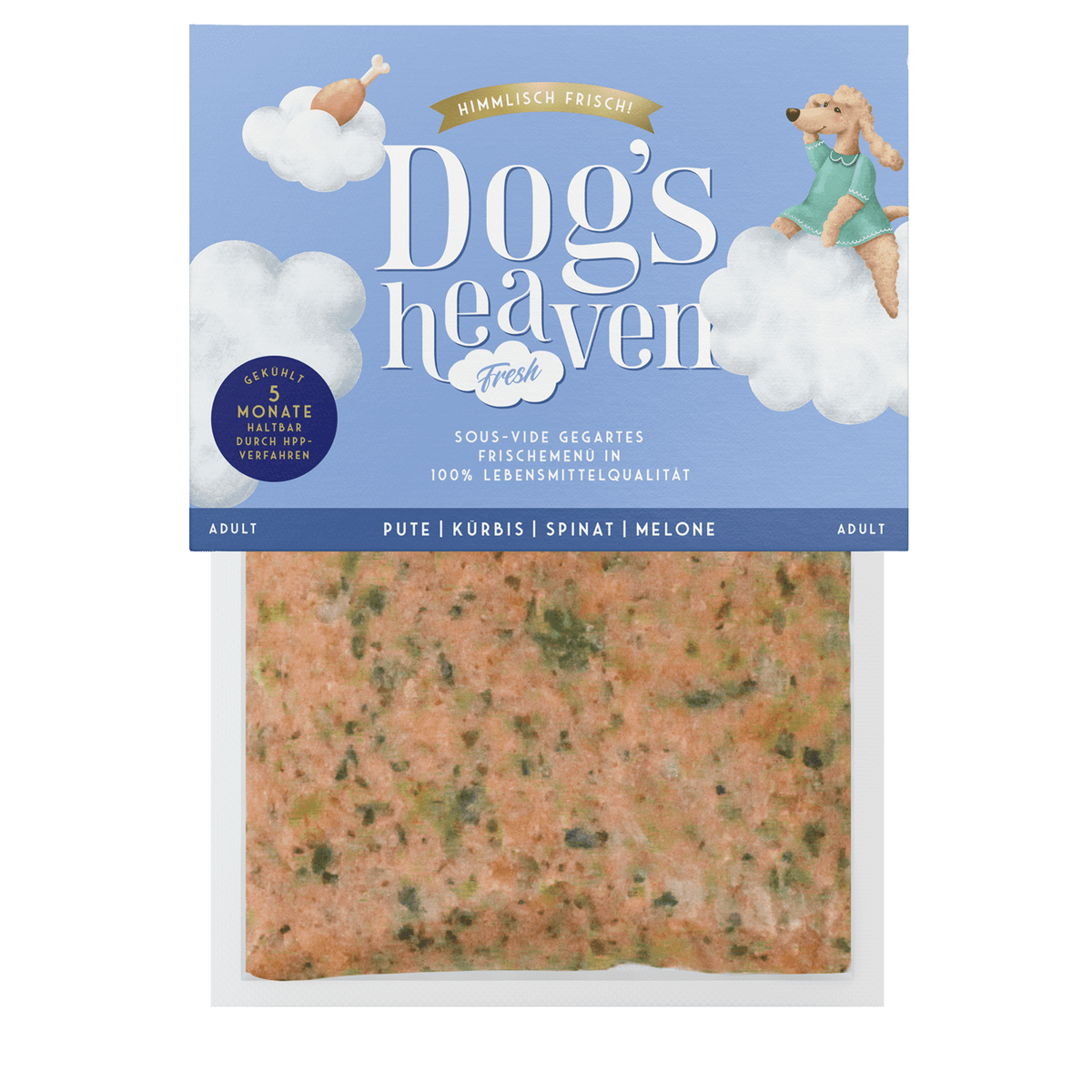 Dog's Heaven Frische-Menü Pute
