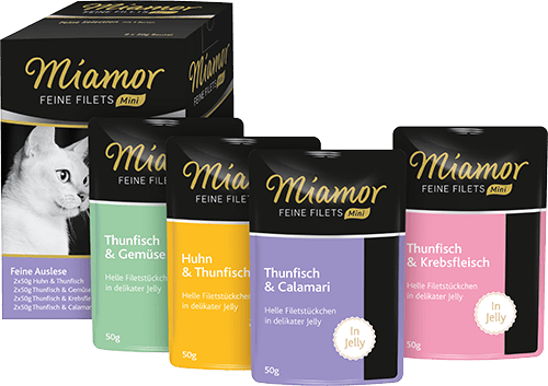 Miamor Feine Filets Mini Multiboxen 8x50g
