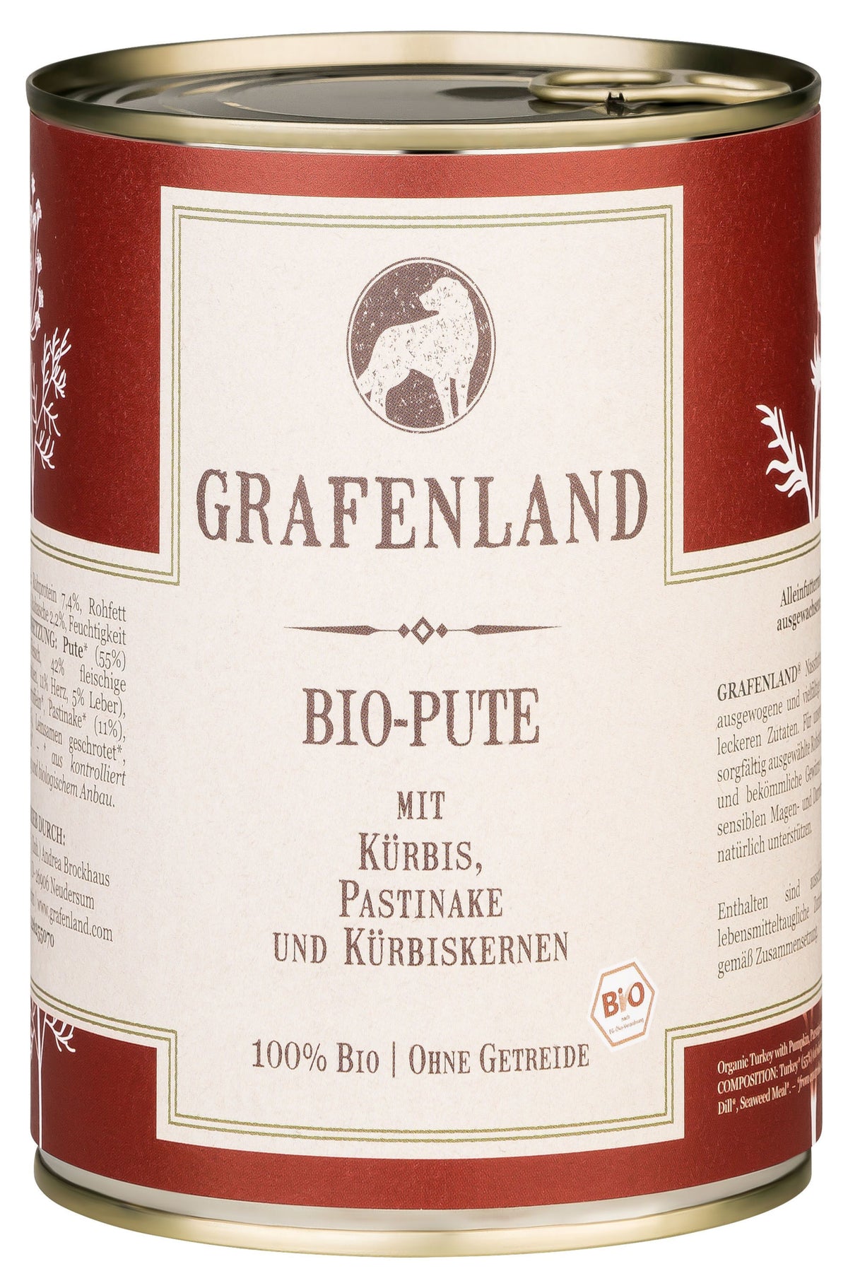 Grafenland Bio-Pute Menü