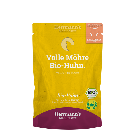 Herrmann's Katzen-Menü - 100g Pouchbeutel