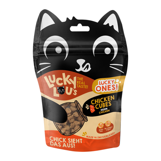 Lucky Lou Katzensnack Lucky Ones Cubes 80g