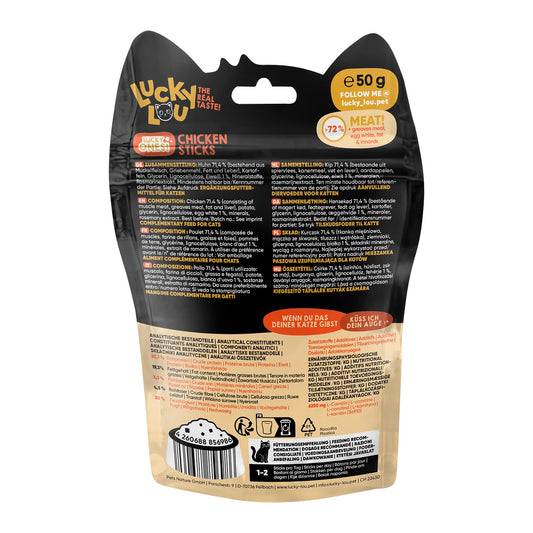 Lucky Lou Katzensnack Lucky Ones Sticks 50g