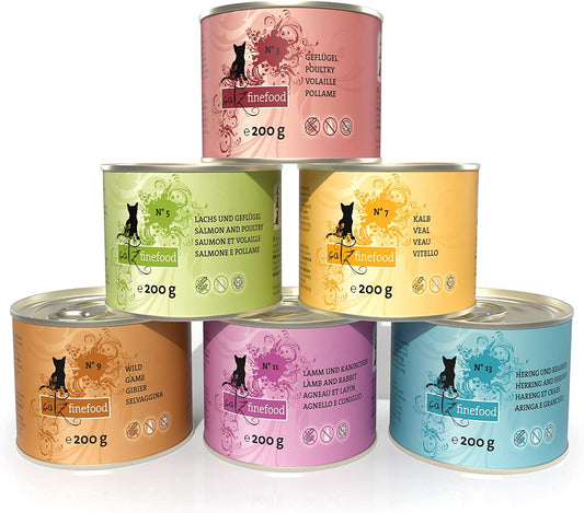 catz finefood classic Multipack Dosen 6x200g