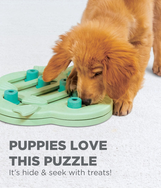 Nina Ottosson Puppy Hide N' Slide green