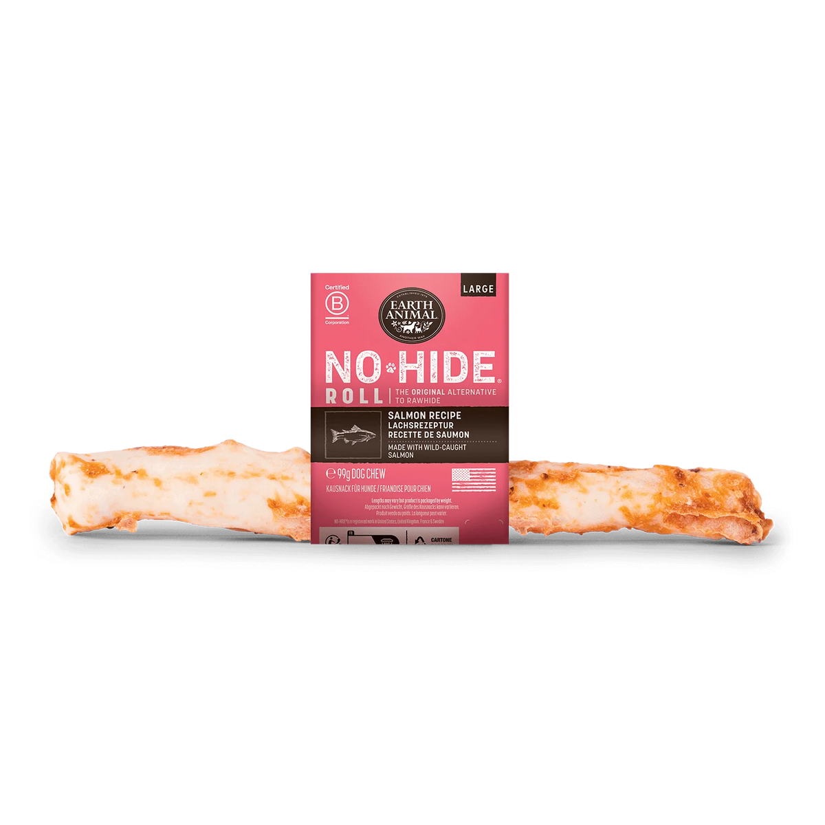 No-Hide Kausnack Lachs