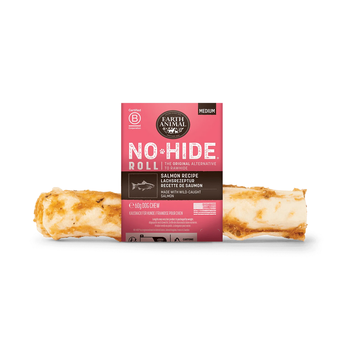 No-Hide Kausnack Lachs