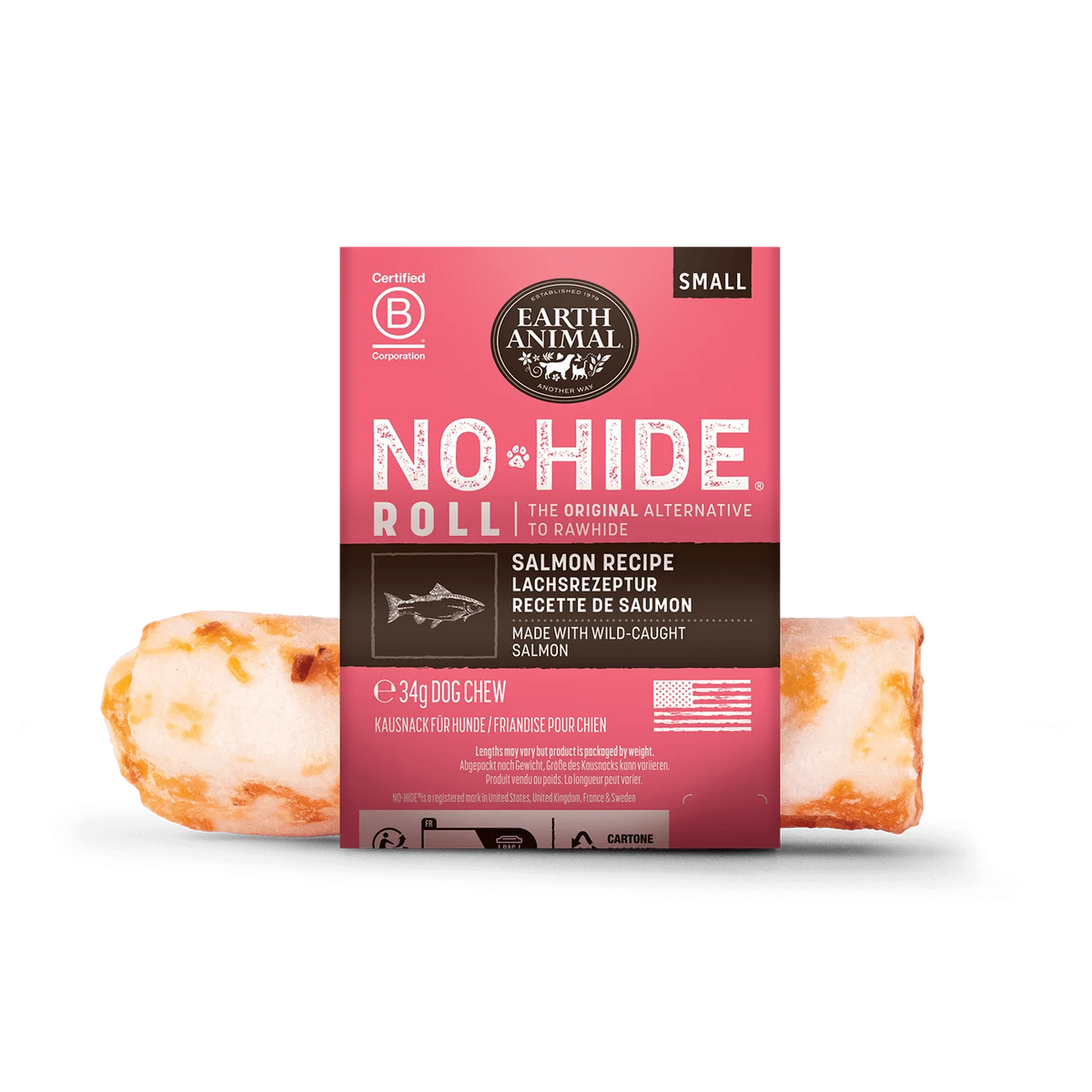 No-Hide Kausnack Lachs