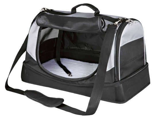 Trixie Tasche Holly 30 × 30 × 50cm, schwarz/grau