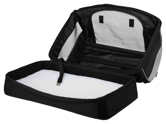 Trixie Tasche Holly 30 × 30 × 50cm, schwarz/grau