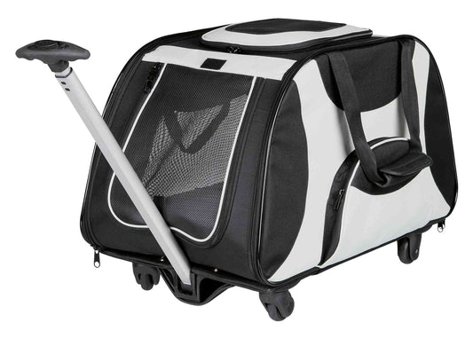 Trixie Trolley 34 × 43 × 67cm, schwarz/grau