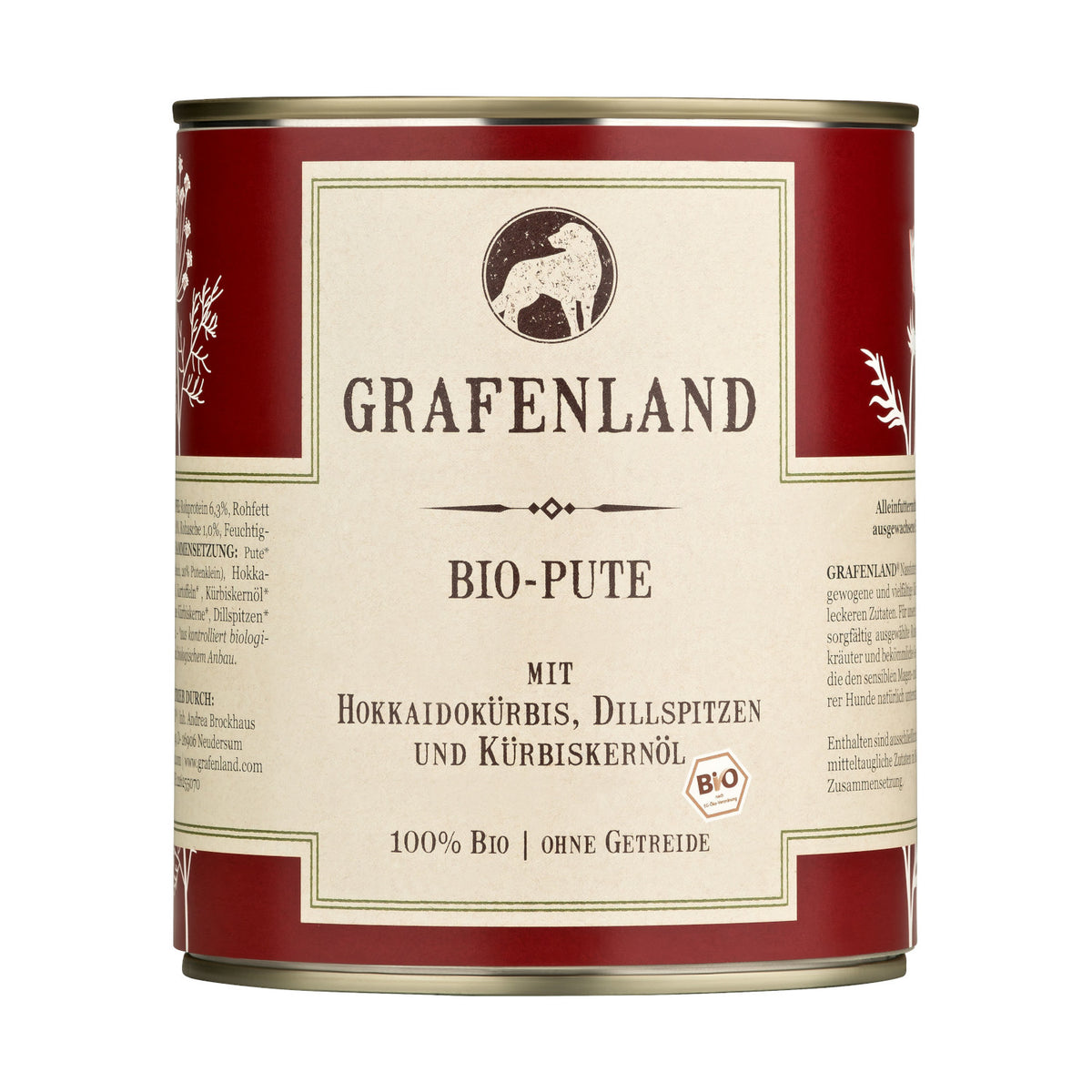 Grafenland Bio-Pute Menü