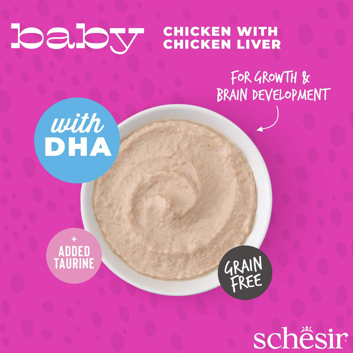 Schesir Cat Baby Mousse 70g