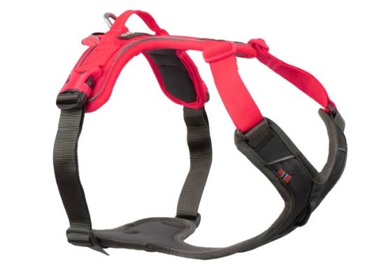 Non-stop dogwear Ramble Harness black/pink